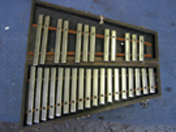 Deagan #1120 Round Top Bells Folding Case #1120 Round Top Bells Folding Case